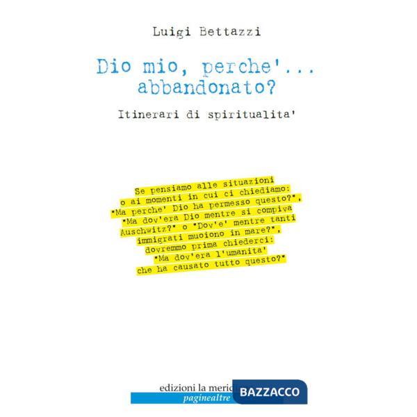 Dio mio, perché... abbandonato? Itinerari di spiritualità