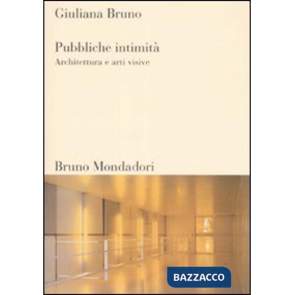 Pubbliche intimità. Architettura e arti visive. Ediz. illustrata