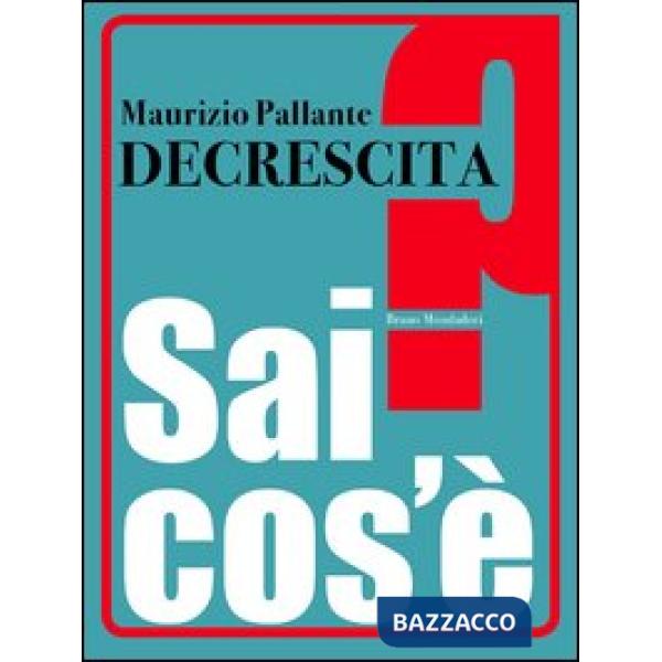 DECRESCITA EPUB (VENDITA ONLINE)