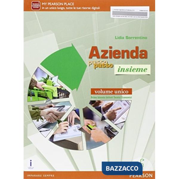 AZIENDA PASSO PASSO INSIEME UNICO VOL + LIBROAMICO + ITE + DIDASTO