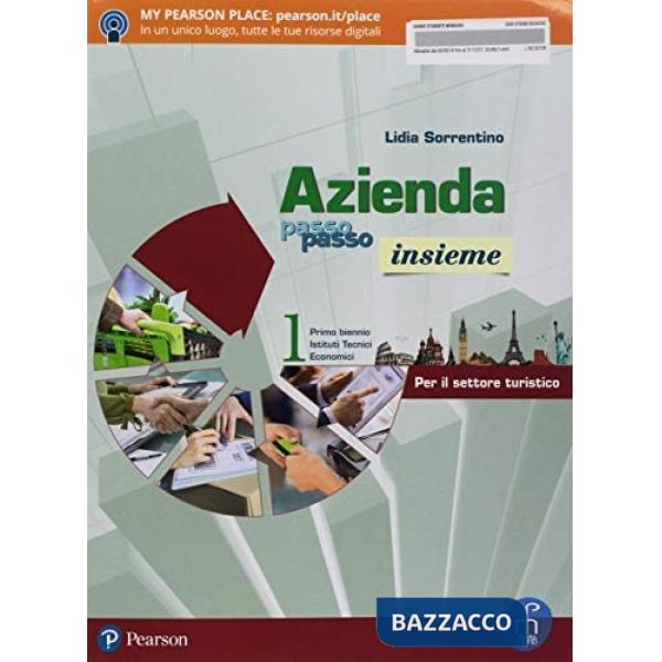 AZIENDA PASSO PASSO INSIEME 1 TURIST VOL + LIBROAMICO + AZIENDA&