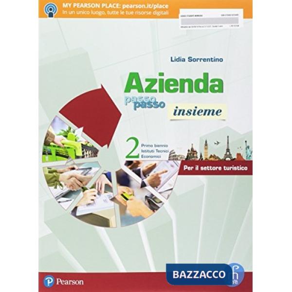 AZIENDA PASSO PASSO INSIEME 2 TURIST VOL + LIBROAMICO + AZIENDA&