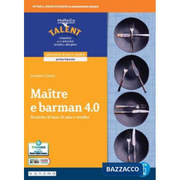 MAITRE E BARMAN 4.0 TECNICHE DI SALA E VENDITA