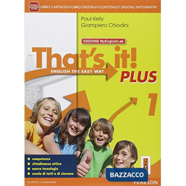 THAT S IT! PLUS 1 VOL + CIVILTA + ITE + MYLAB + DIDASTORE