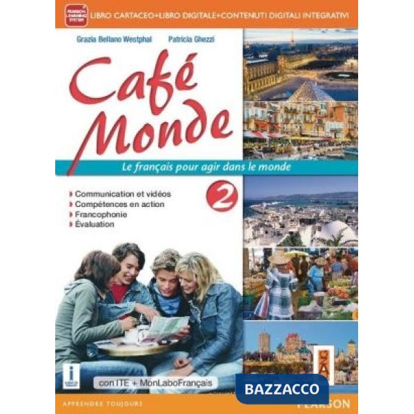 CAFE MONDE 2 ED. MYLAB VOL + MYLAB + ITE + DIDASTORE