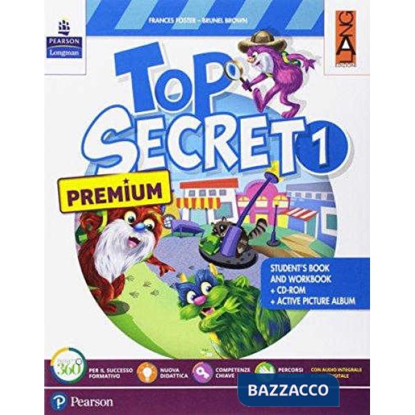 TOP SECRET PREMIUM 1 VOL + ACTIVEPICTUREALBUM + CD