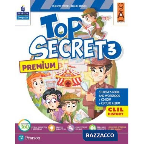 TOP SECRET PREMIUM 3 VOL + CULTUREALBUM + CDR