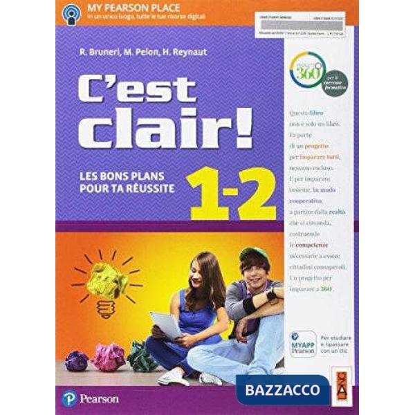 C'EST CLAIR! 1/2 VOL + APPRENDREPOURTOUS + ITE + ITEPL + AB + MONLABO
