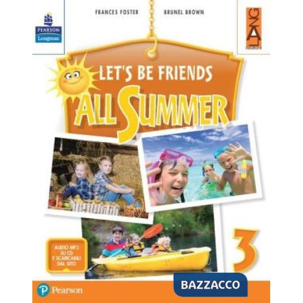 LET S BE FRIENDS SUMMER 3 VOL + CDR