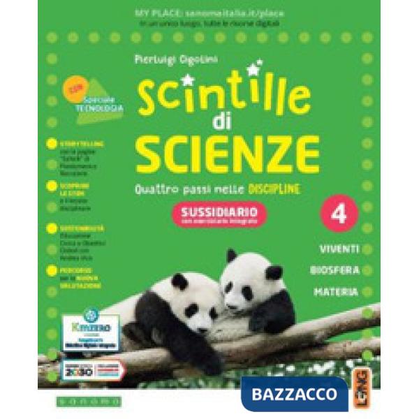 SCINTILLE DISCIPLINE 4 SCIENTIFICO SPEZZATO