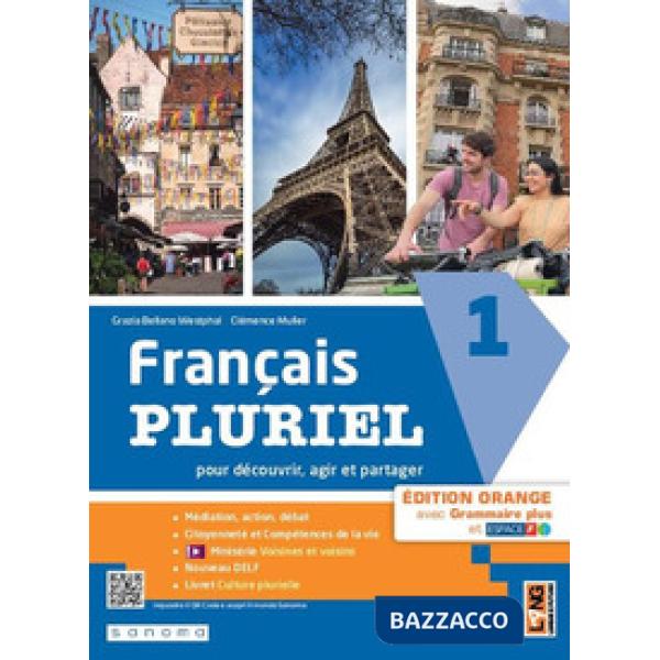 FRANCAIS PLURIEL EDITION ORANGE 1 - CON ESPACE F