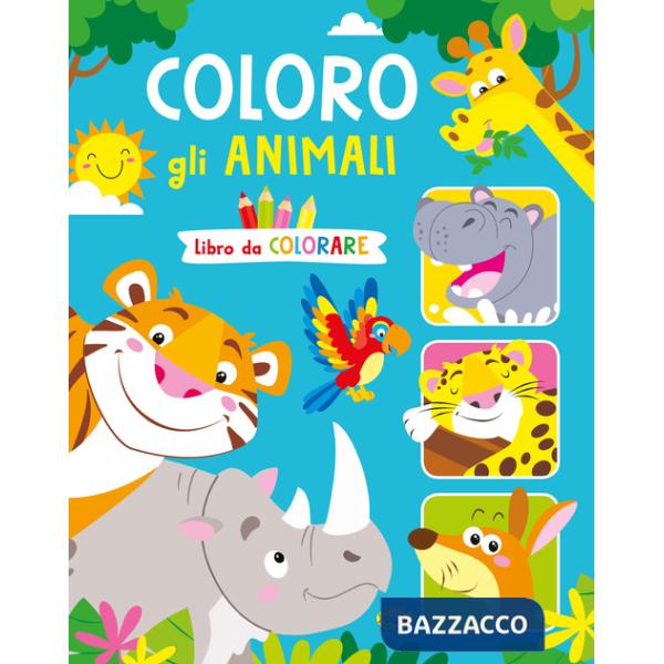 Coloro gli animali. Ediz. a colori