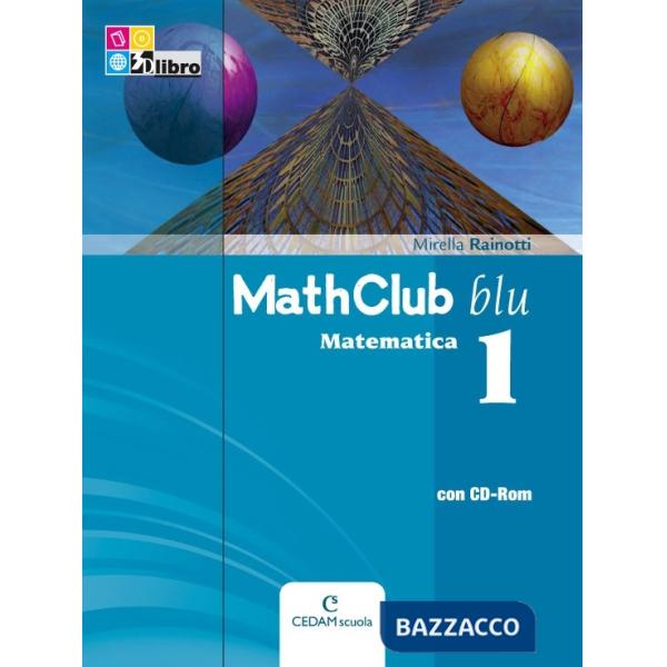 MATHCLUB BLU MATEMATICA 1 + CD