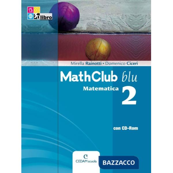 MATHCLUB BLU MATEMATICA 2 + CD