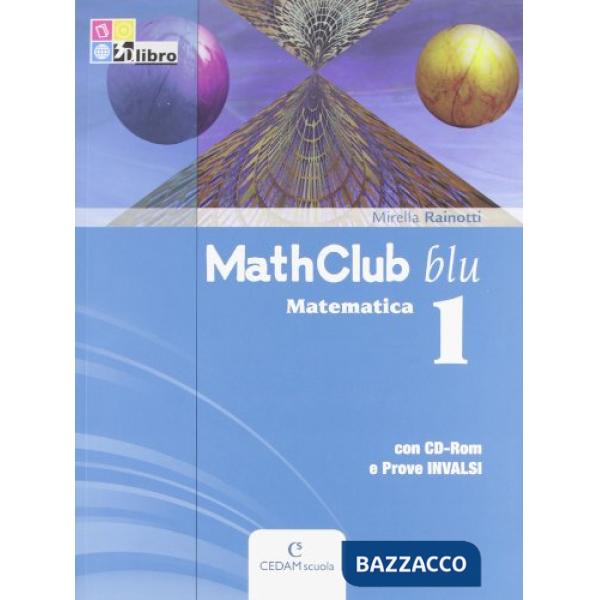 MATHCLUB BLU MATEMATICA 1 + INV + CDROM