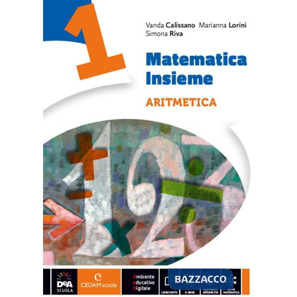 MATEMATICA INSIEME ARITMETICA + GEOMETRIA 1 + EB + DVDEB
