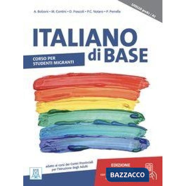 ITALIANO DI BASE PREA1/A2 ED AGG (LIBRO + MP3 ONLINE)