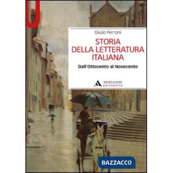 STORIA DELLA LETTERATURA ITALIANA