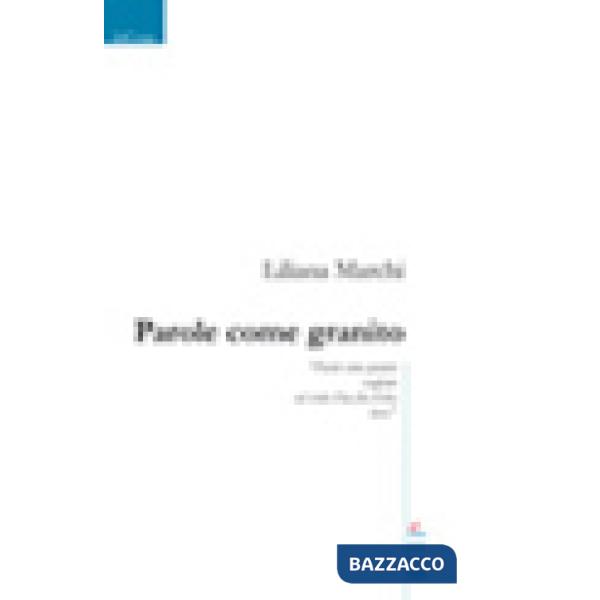 Parole come granito