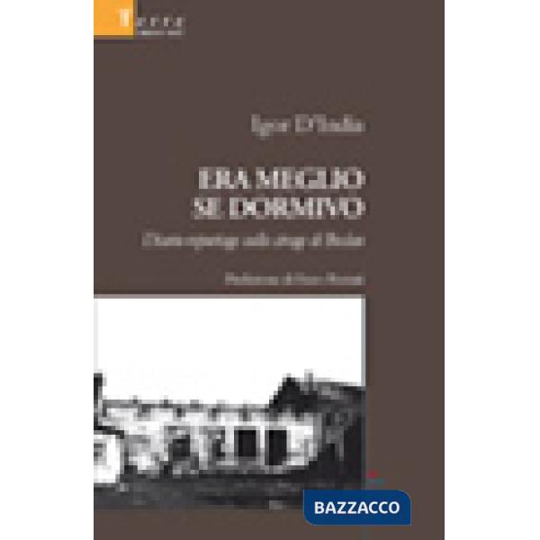 Era meglio se dormivo. Diario-reportage sulla strage di Beslan