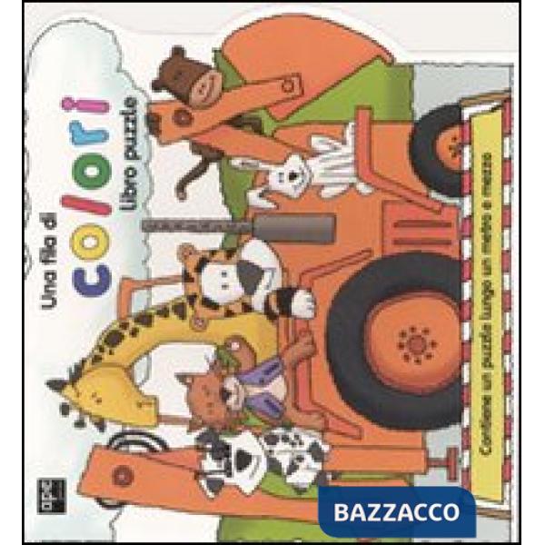 Fila di colori. Libro puzzle. Ediz. illustrata (Una)