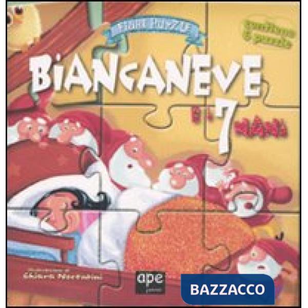 Biancaneve. Fiabe puzzle. Libro puzzle. Ediz. illustrata