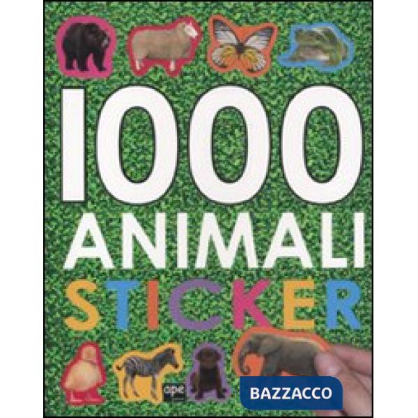 1000 animali stickers. Ediz. illustrata
