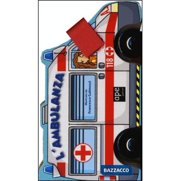 Ambulanza. Libro macchinina