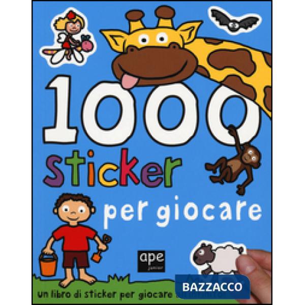 1000 sticker per giocare. Ediz. illustrata