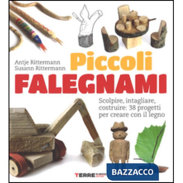 Piccoli falegnami. Scolpire, intagliare, costruire: 38 progetti per creare con il legno