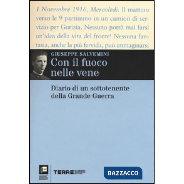 Con il fuoco nelle vene. Diario di un sottotenente della grande guerra
