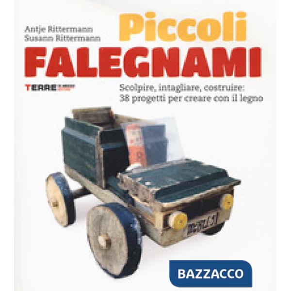 Piccoli falegnami. Scolpire, intagliare, costruire: 38 progetti per creare con il legno. Nuova ediz.