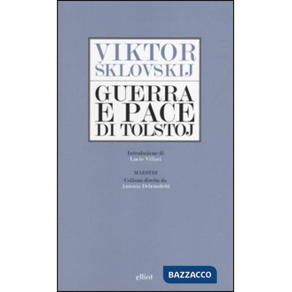 Guerra e pace di Tolstoj