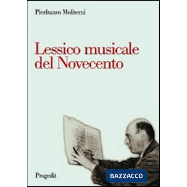 Lessico musicale nel Novecento