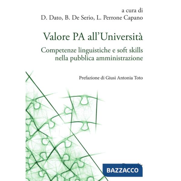 Valore PA all'Università. Competenze linguistiche e soft skills nella pubblica amministrazione