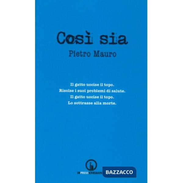 Così sia
