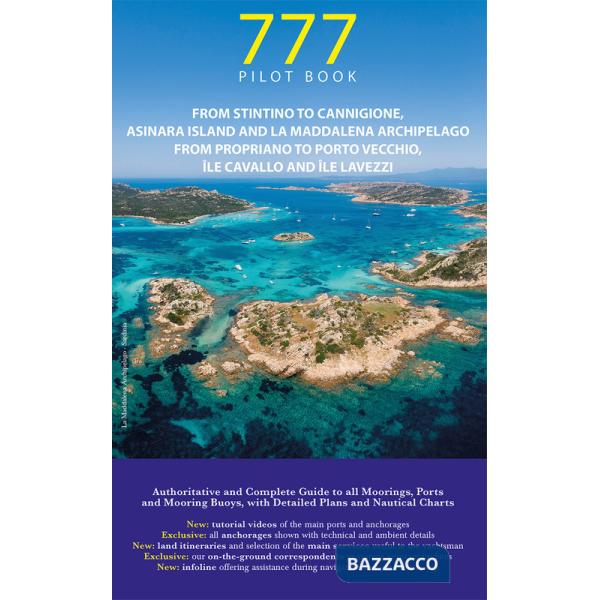 777 From Stintino To Cannigione, Asinara Island and Maddalena Archipelago. From Propriano To Porto-Vecchio, Ile Cavallo and Ile 