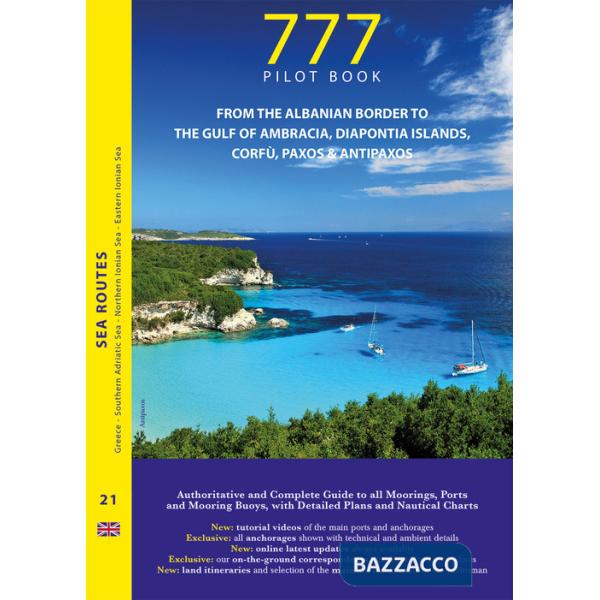 777 from the albanian border to the Gulf of Ambracia, Diapontia Islands, Corfù, Paxos & Antipaxos