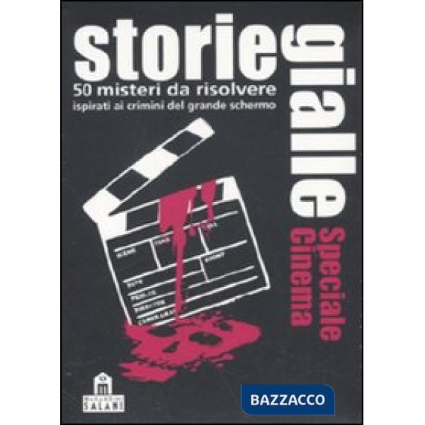 Storie gialle. Speciale cinema. Carte