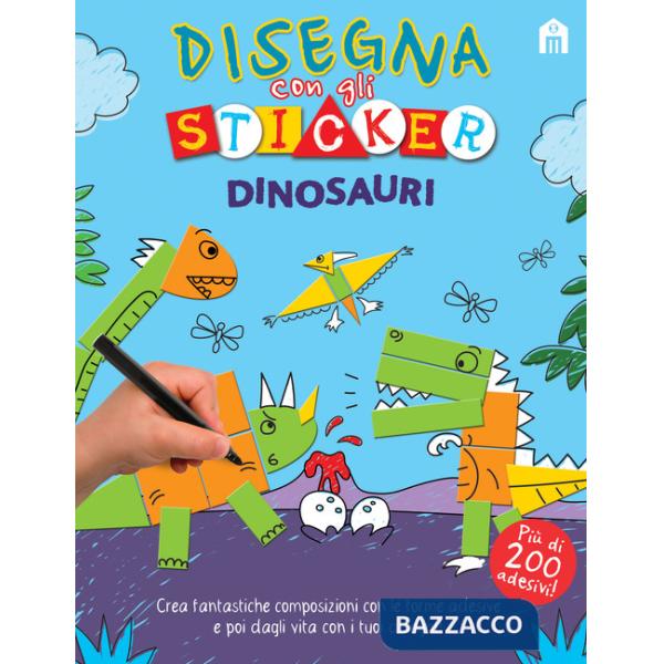 Disegna i tuoi dinosauri. Ediz. illustrata. Con gadget