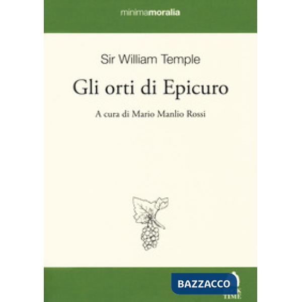 Orti di Epicuro. Testo inglese a fronte (Gli)