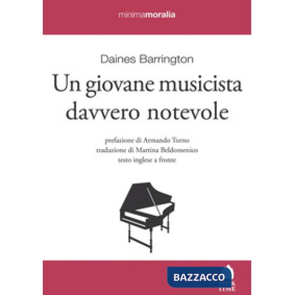 Giovane musicista davvero notevole. Testo inglese a fronte (Un)