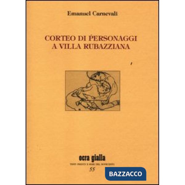 Corteo di personaggi a Villa Rubazziana