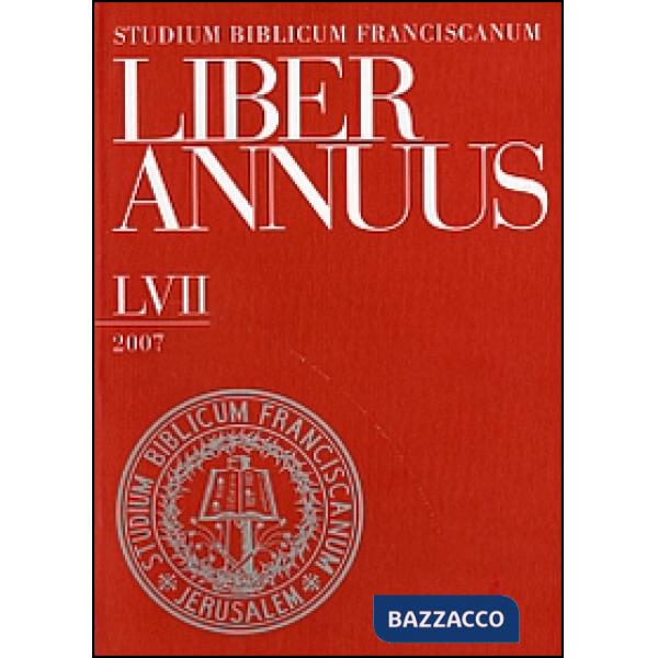 Liber Annuus 2007