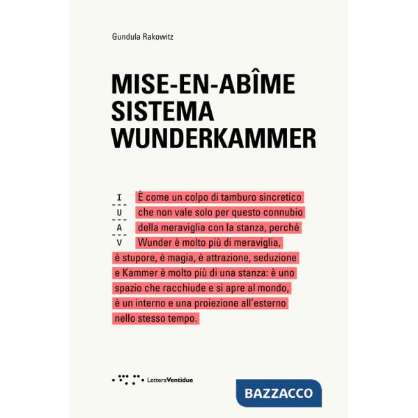 Mise-en-abîme. Sistema wunderkammer