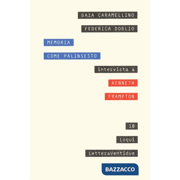 Memoria come palinsesto