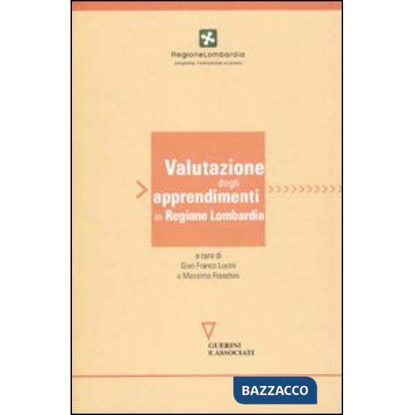 Valutazione degli apprendimenti in Regione Lombardia