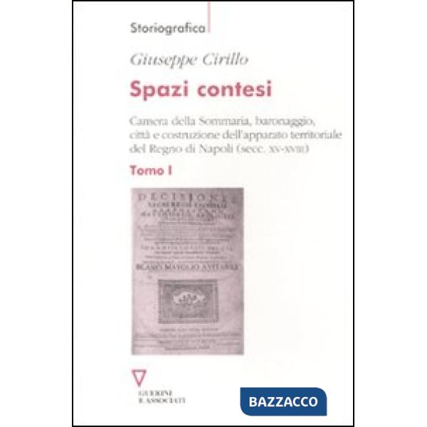 Spazi contesi. Camera della Sommaria, baronaggio, città e costruzione dell'apparato territoriale del Regno di Napoli (secc. XV-X