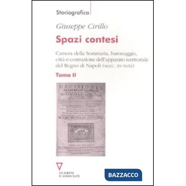 Spazi contesi. Camera della Sommaria, baronaggio, città e costruzione dell'apparato territoriale del Regno di Napoli (secc. XV-X