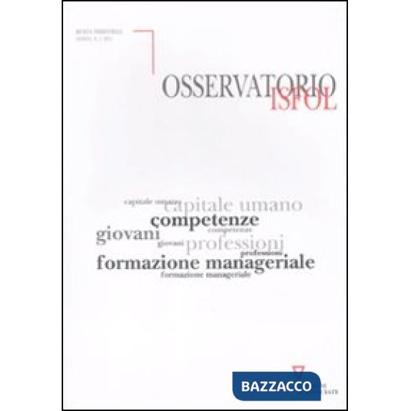 Osservatorio Isfol (2011). Vol. 1